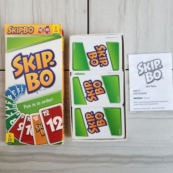 Skip-Bo Card Game Mattel 2011 - Picture 2 of 11